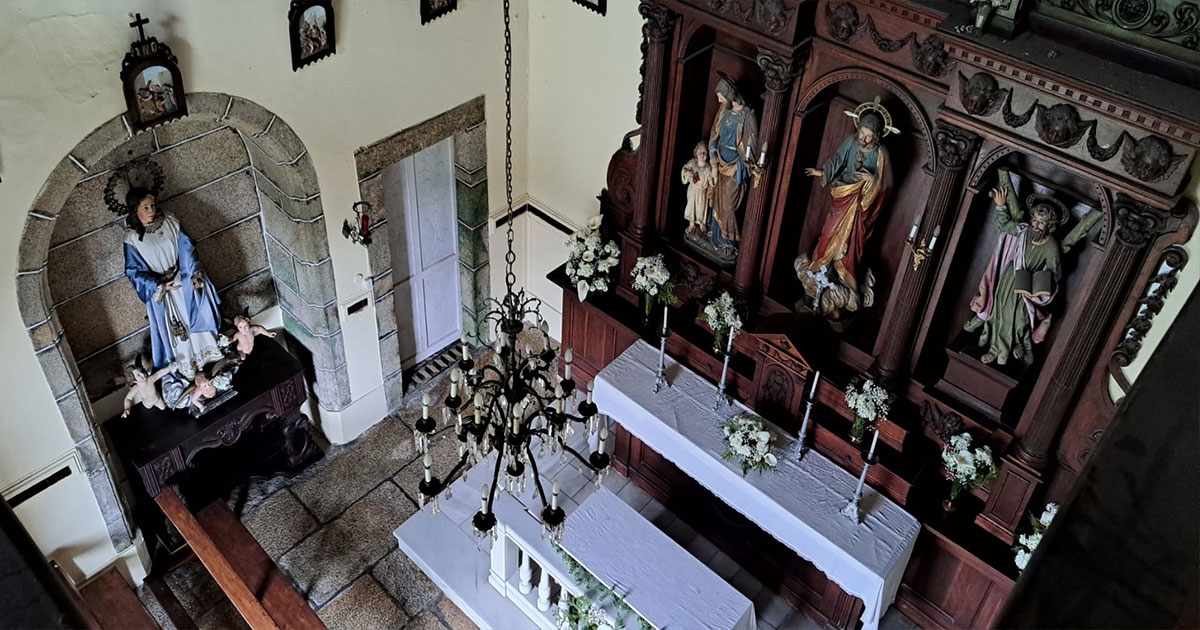 vista interior iglesia